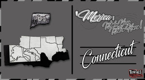 'Merica: Wish You Were Here @Night / Connecticut & Logo Piece #4