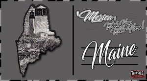 'Merica: Wish You Were Here @Night / Maine - Morale Patch