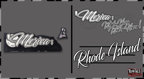 'Merica: Wish You Were Here @Night / Rhode Island & Logo Piece #5