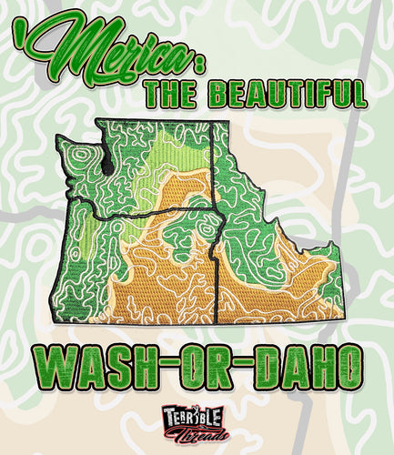 'MERICA: THE BEAUTIFUL / WASH-OR-DAHO